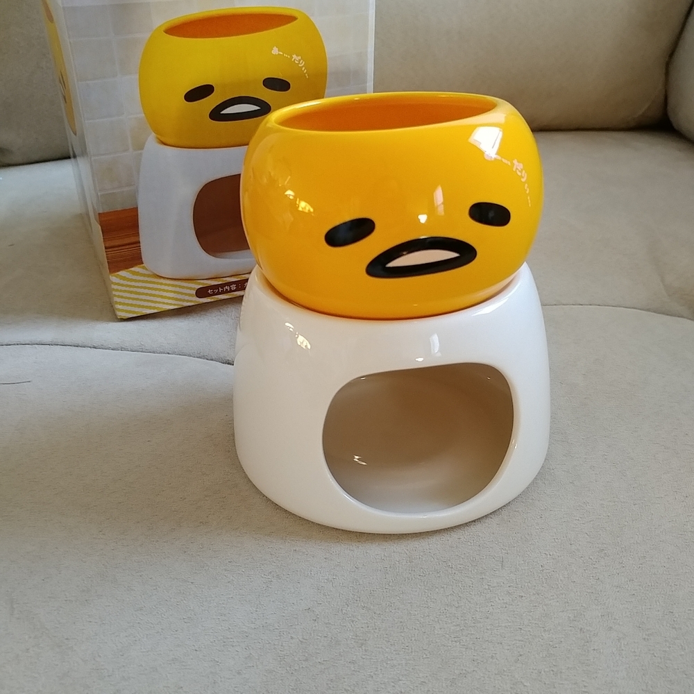 Sanrio Gudetama fondue set (Toreba)